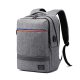 Double shoulder computer bag  USB charging backpack  burglarproof multifunctional shoulder bag  business man short travel bag