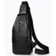 Men's New Pattern Chest Bag Shoulder Bag Fashion Trend Messenger Bag